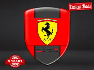 Ferrari Adesivi Vetri Auto su Misura Sport Regolabili Robusti